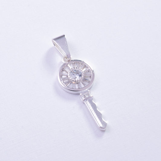 Dije de llave en Plata