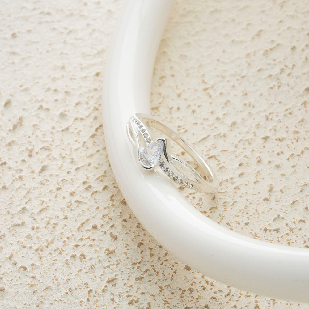 Anillo de gota en Plata