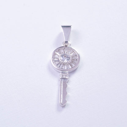 Dije de llave en Plata