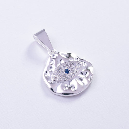 Dije de ojo circular en Plata