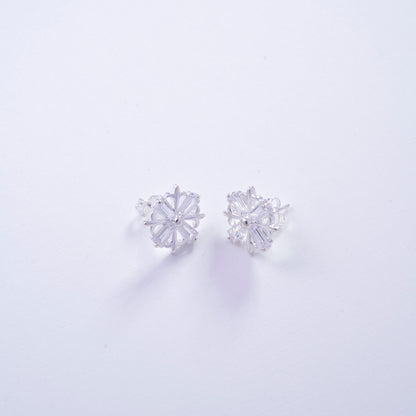 Aros medianos de estrella en Plata