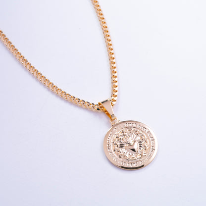 Dije medalla de corazón en Goldfield