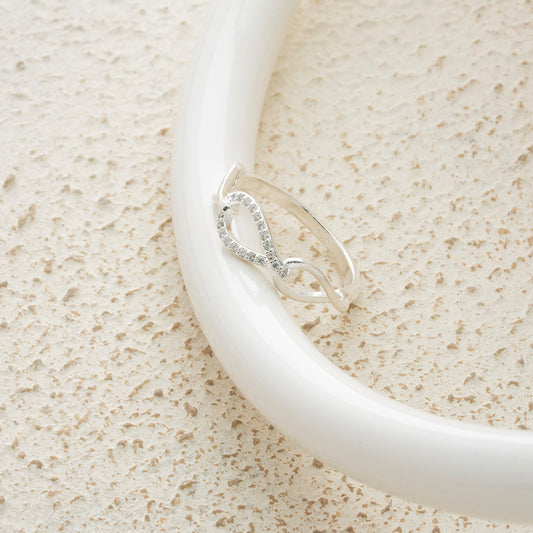 Anillo tres nudos en Plata