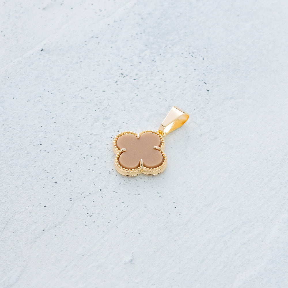 Dije de flor marrón en Goldfield