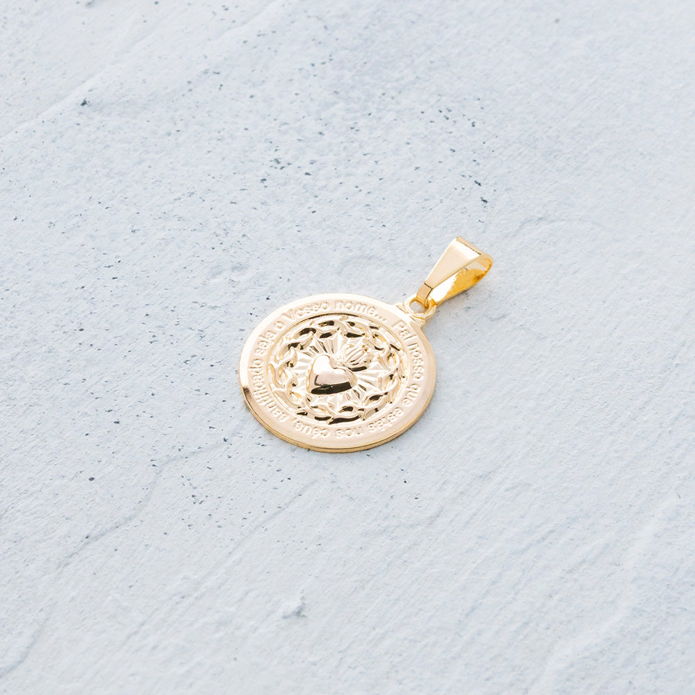 Dije medalla de corazón en Goldfield