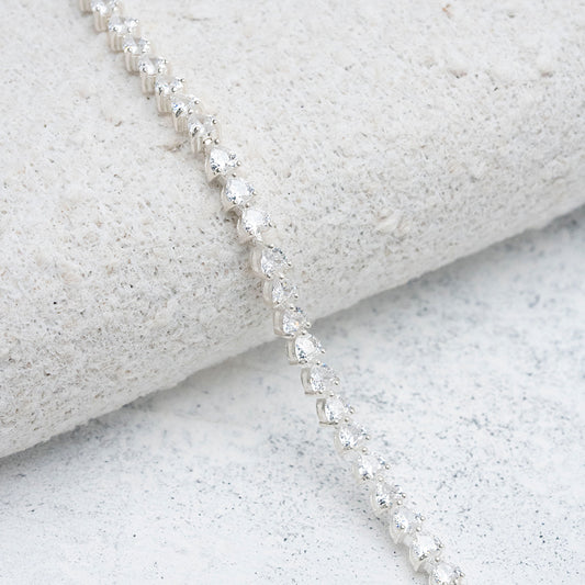 Pulsera de gotas en Plata