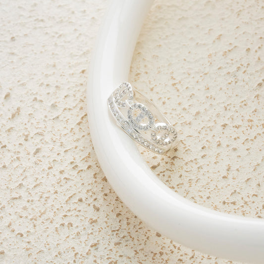 Anillo mini gucci en Plata