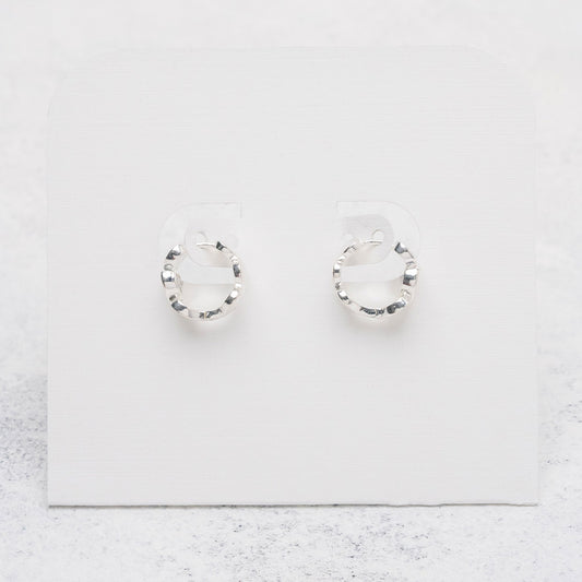 Argollas de corazones en Plata