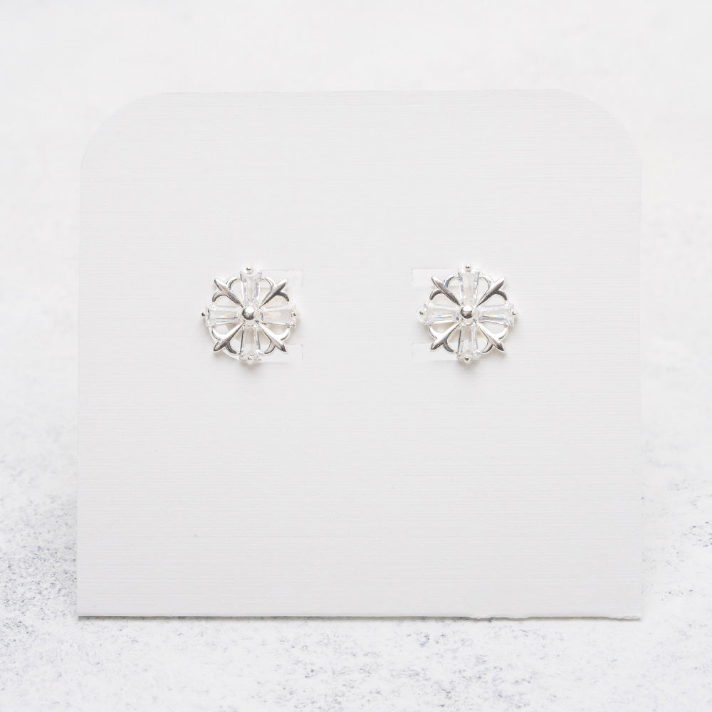 Aros medianos de estrella en Plata