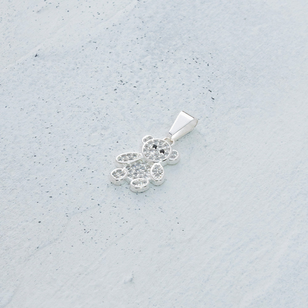 Dije osito de peluche en Plata