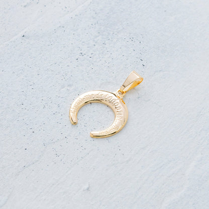 Dije de luna invertida en Goldfield