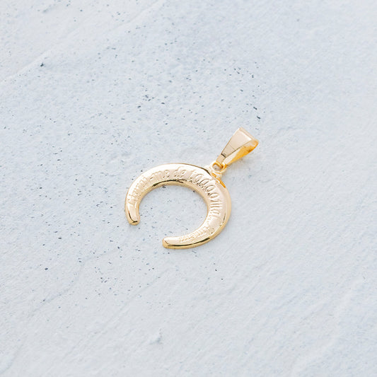 Dije de luna invertida en Goldfield