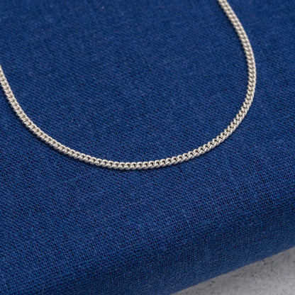 Cadena tejido grumet en Plata